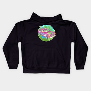 Summer Cruising Kids Hoodie